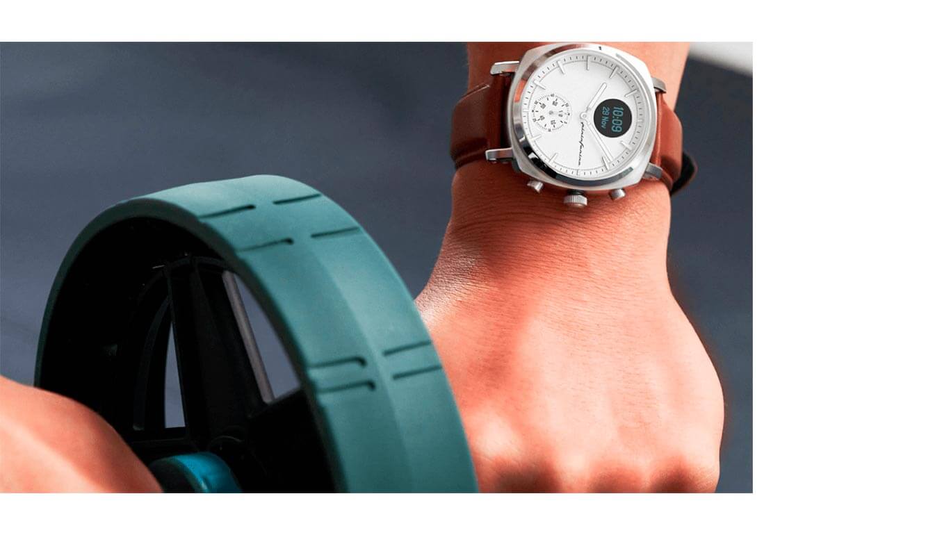 Pininfarina Hybrid Smartwatch | Luxury Hybrid Watch for Men Heart monitor 