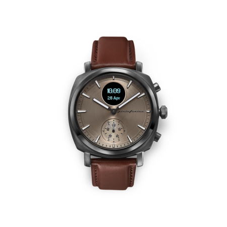 Pininfarina Hybrid Smartwatch | Luxury Hybrid Watch for Men Smart watch Senso mercury grey