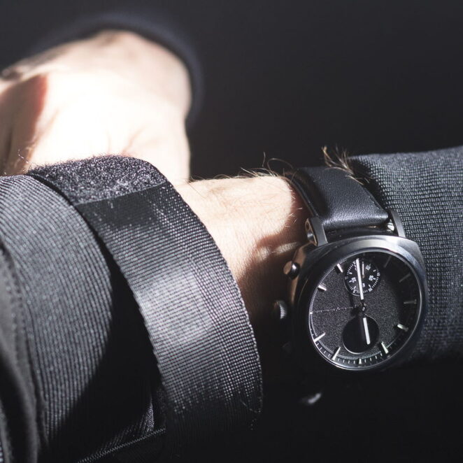 Pininfarina Hybrid Smartwatch | Luxury Black Hybrid Watch for Men