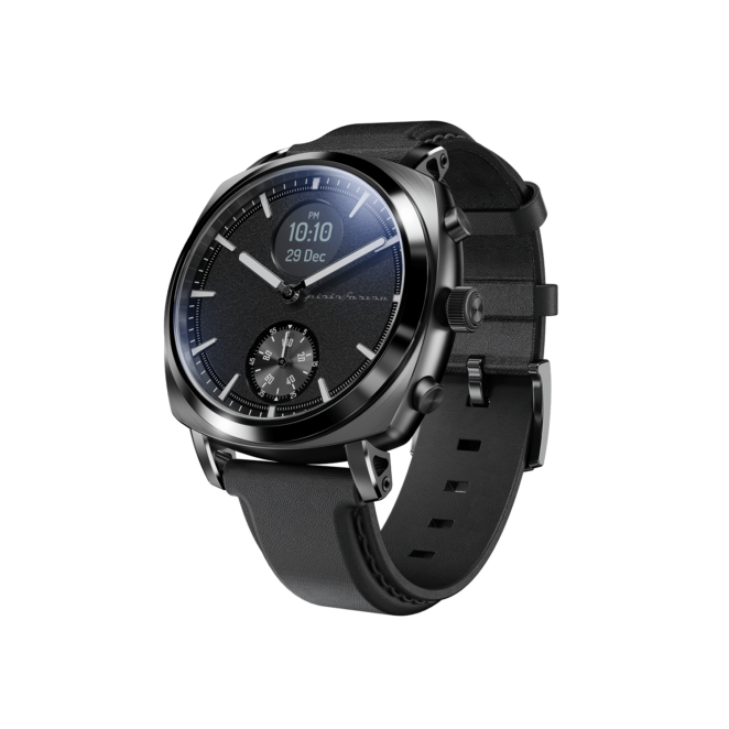 Pininfarina Hybrid Smartwatch | Luxury Hybrid Watch for Men SENSO HYBRID Slate Grey 02
